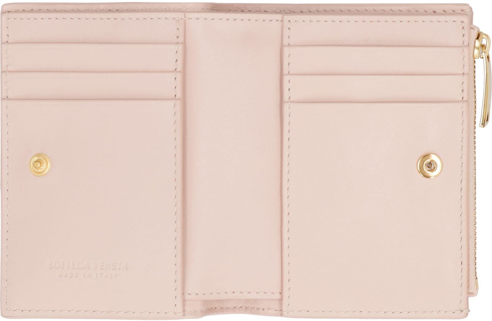 Shop Bottega Veneta Cassette Intrecciato Bi-fold Wallet