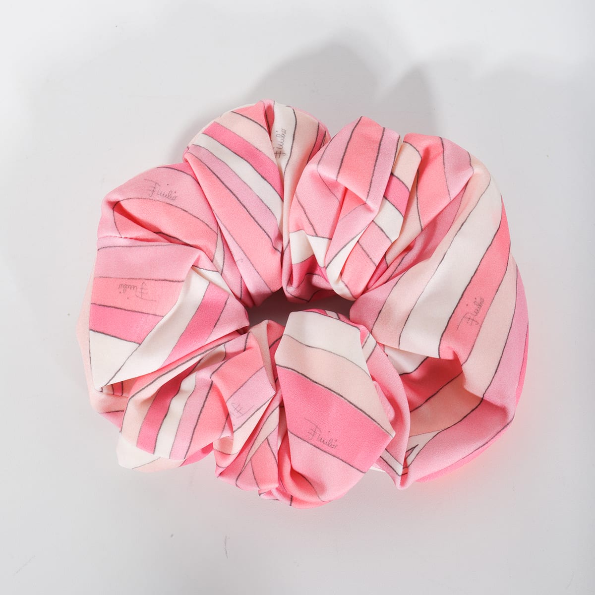Multicolor Pink Silk Hair Accessories