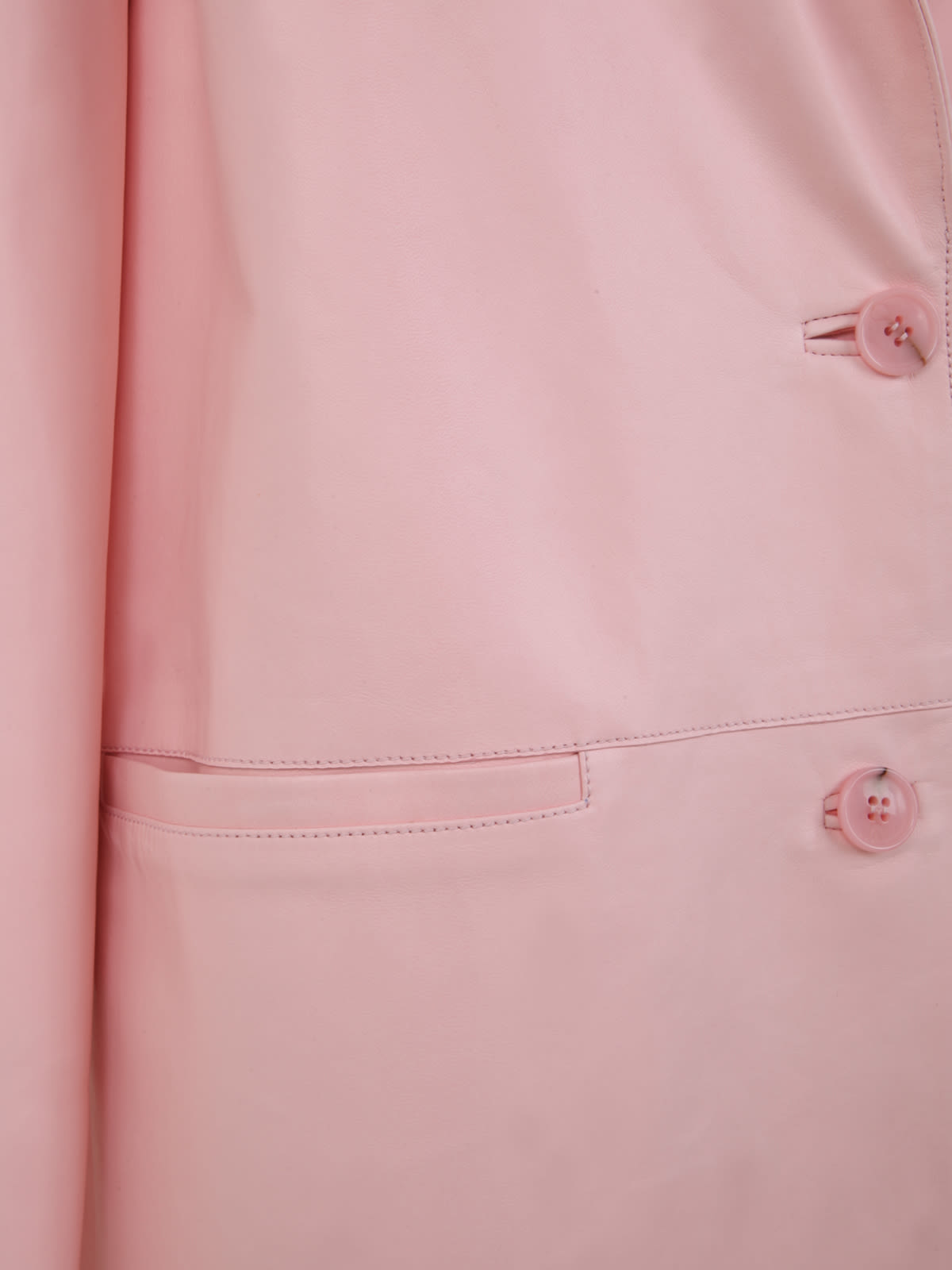 Shop Ines &amp; Marechal Identite Oversized Jacket In Rose