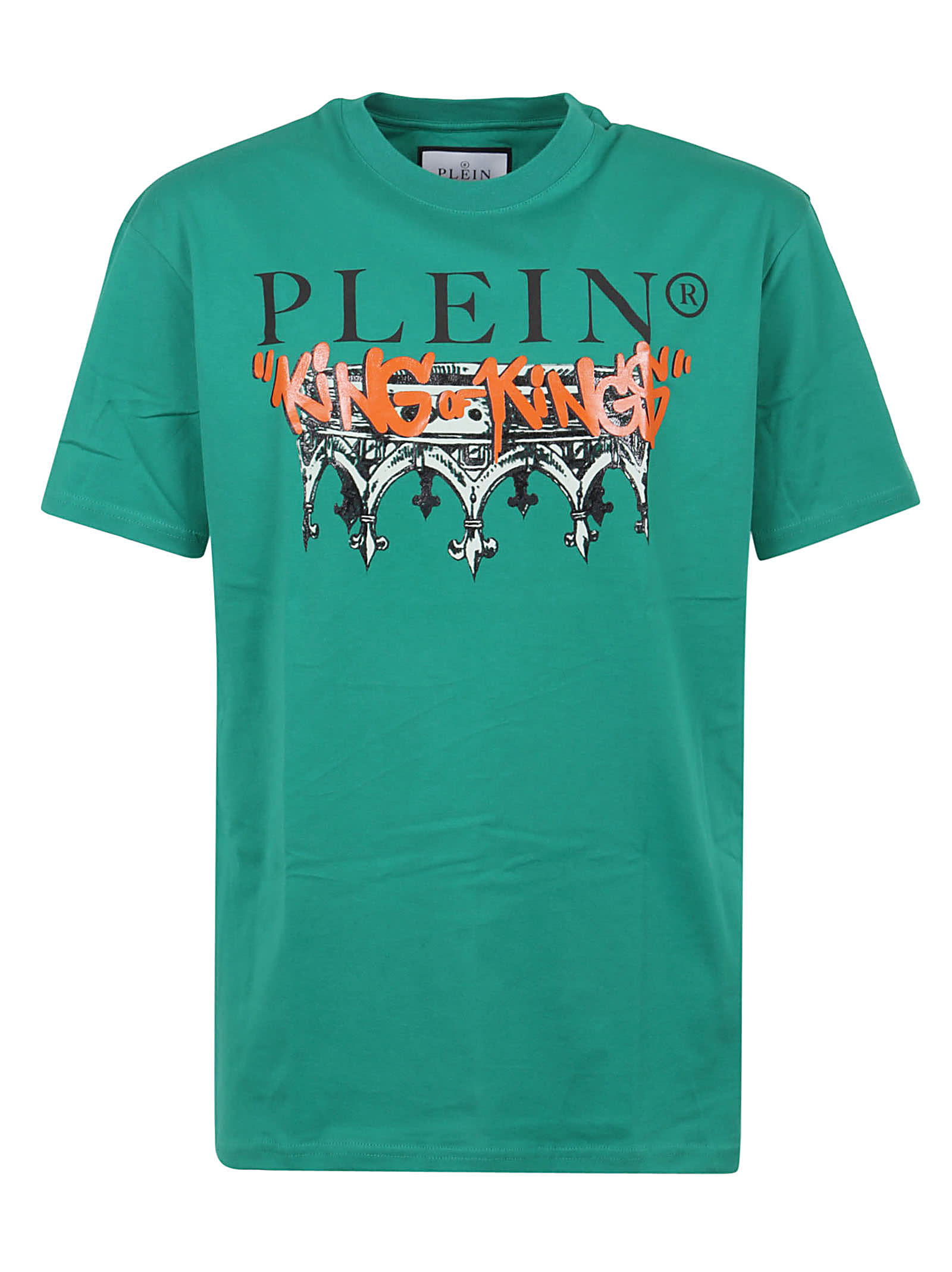 Philipp Plein T-shirt Round Neck Ss King Plein