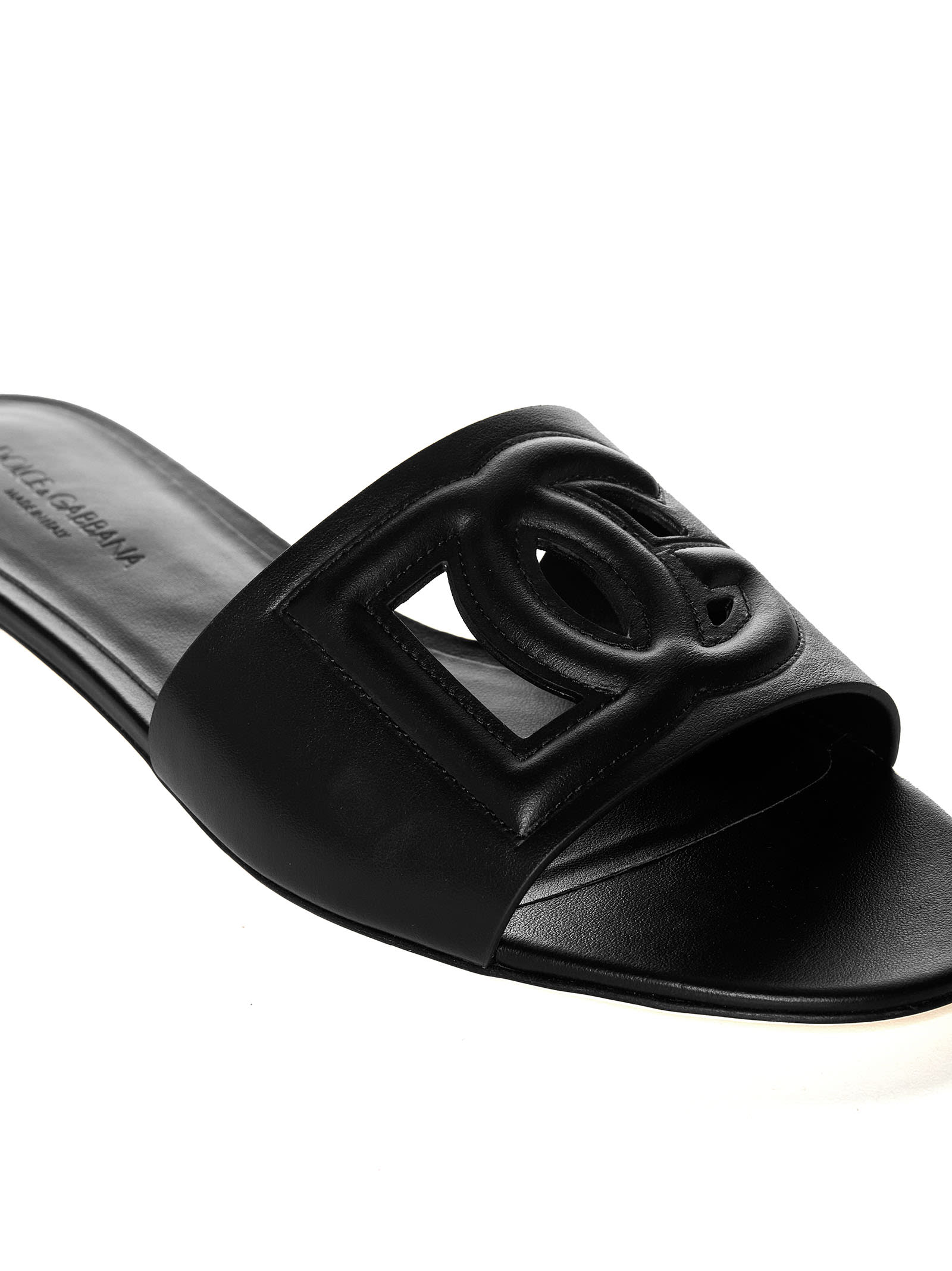 Shop Dolce & Gabbana Sandals In Black