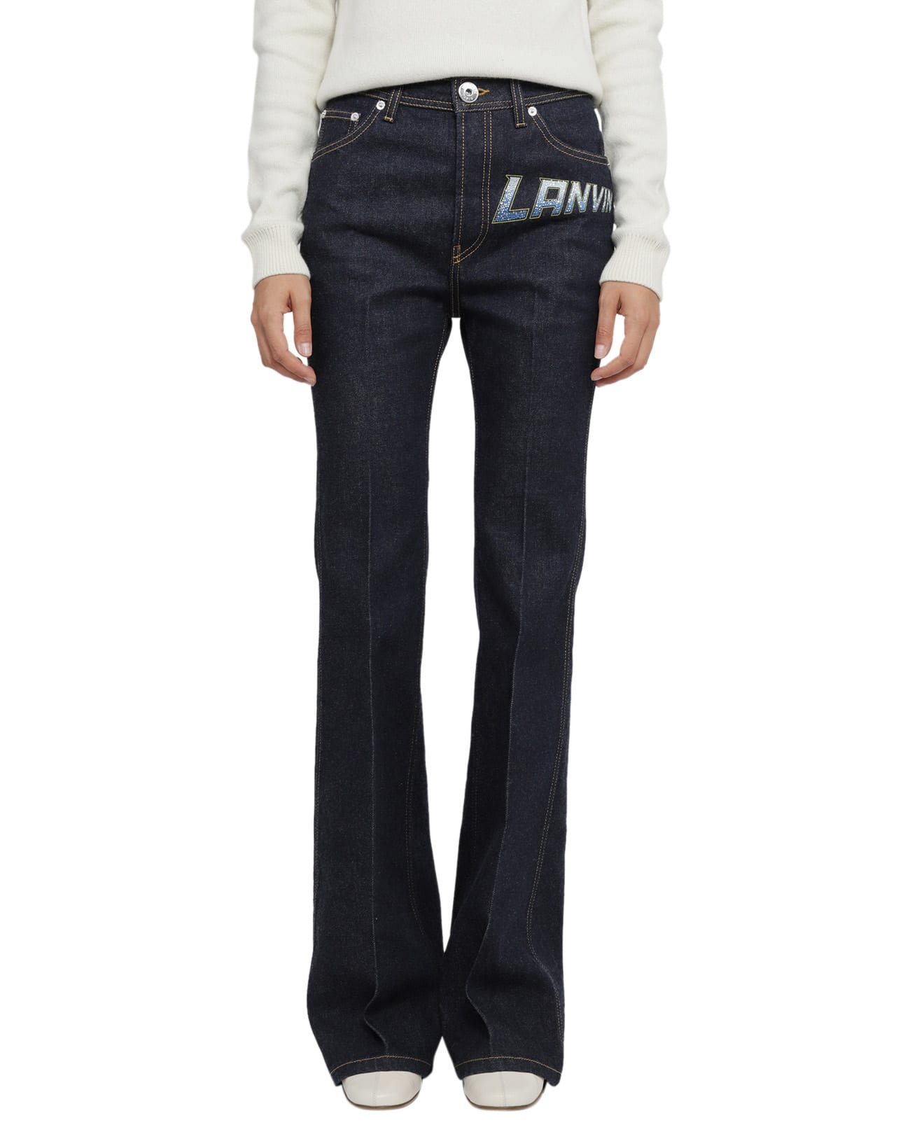 Lanvin Navy Jeans