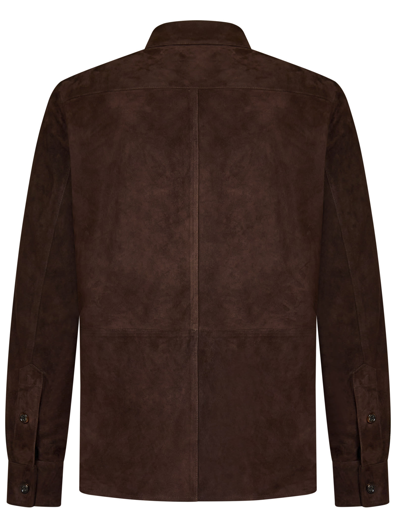 Shop Ralph Lauren Jacket In Brown