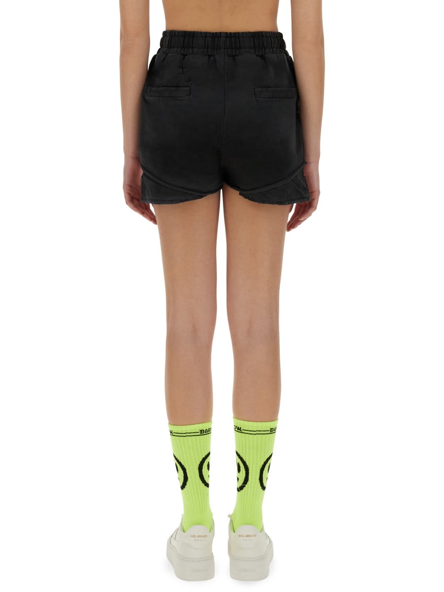 Barrow Cotton Shorts High-rise Waist Elastic Waistband