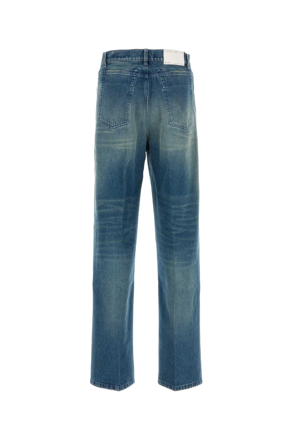 Random Identities Denim Jeans In Blue