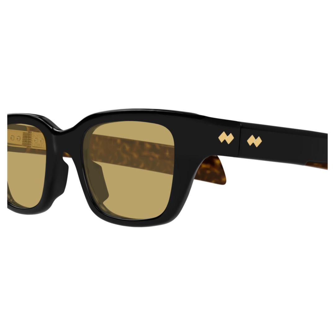 Bottega Veneta Bv1393s009 Black Black Green In Brown