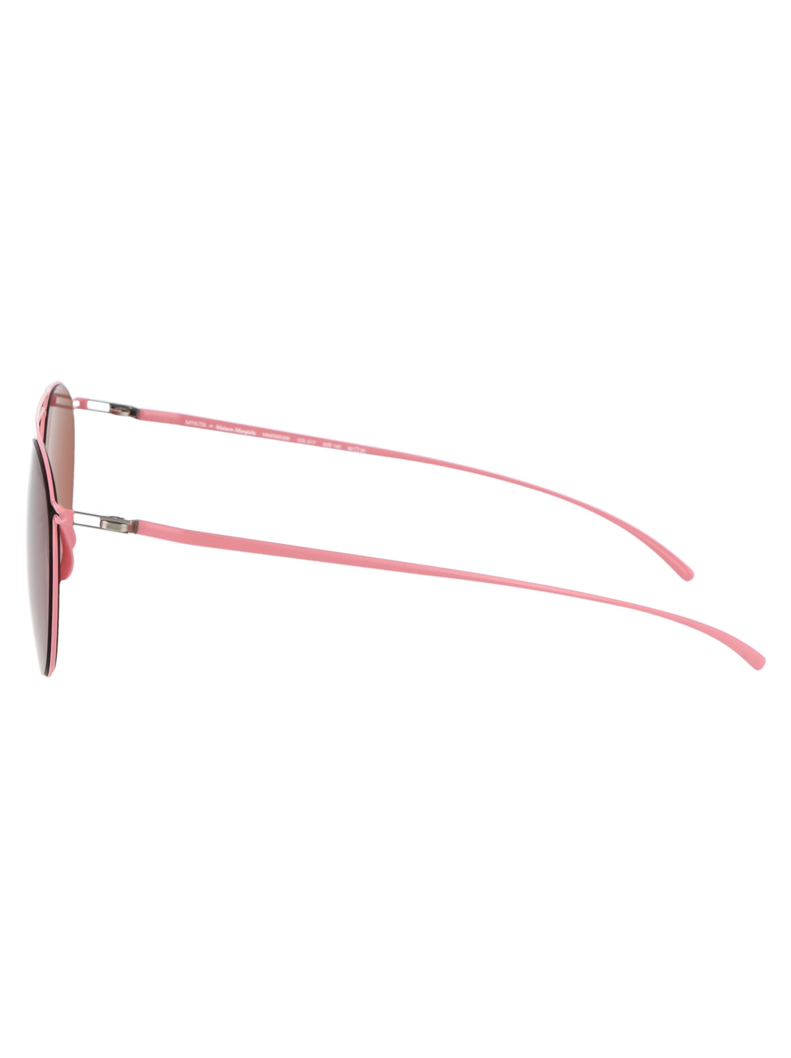 Shop Mykita Mmesse009 Sunglasses In 415 E17 Candy Rose Purple Solid