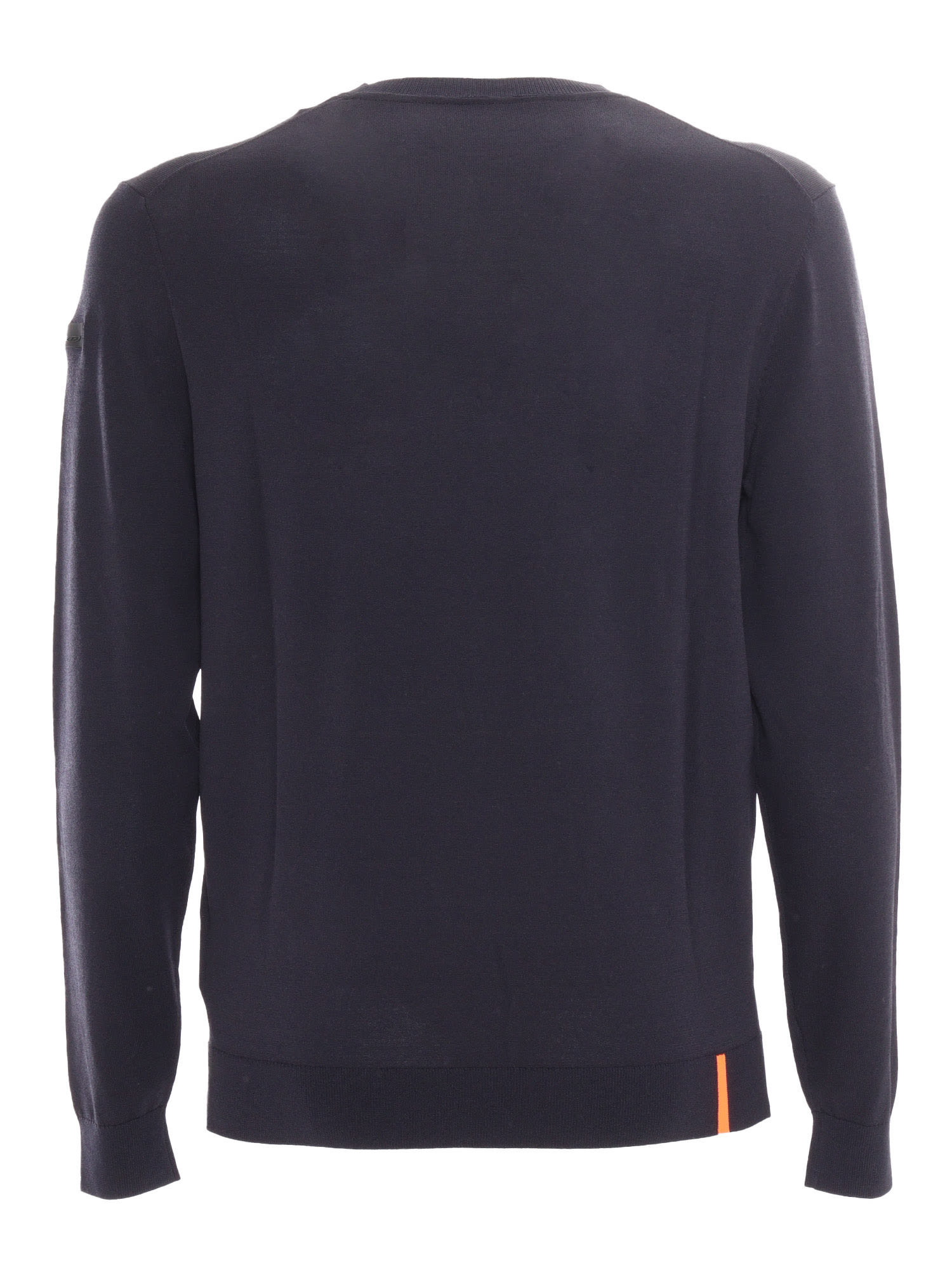 Shop Rrd - Roberto Ricci Design Maxell Round Knit In Blue