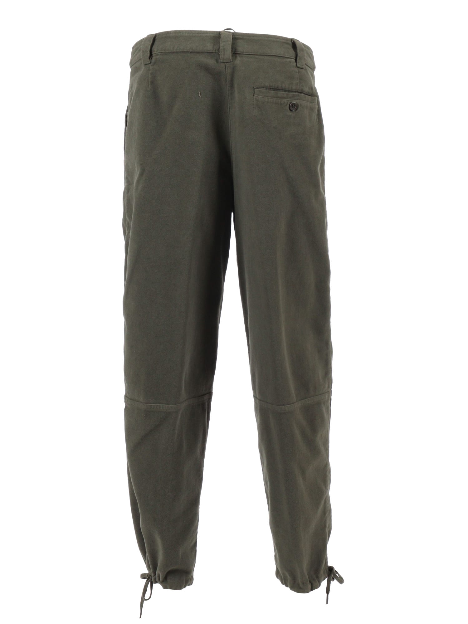 Aspesi Relaxed-fit Long Pants With Adjustable Drawstrings In Multi