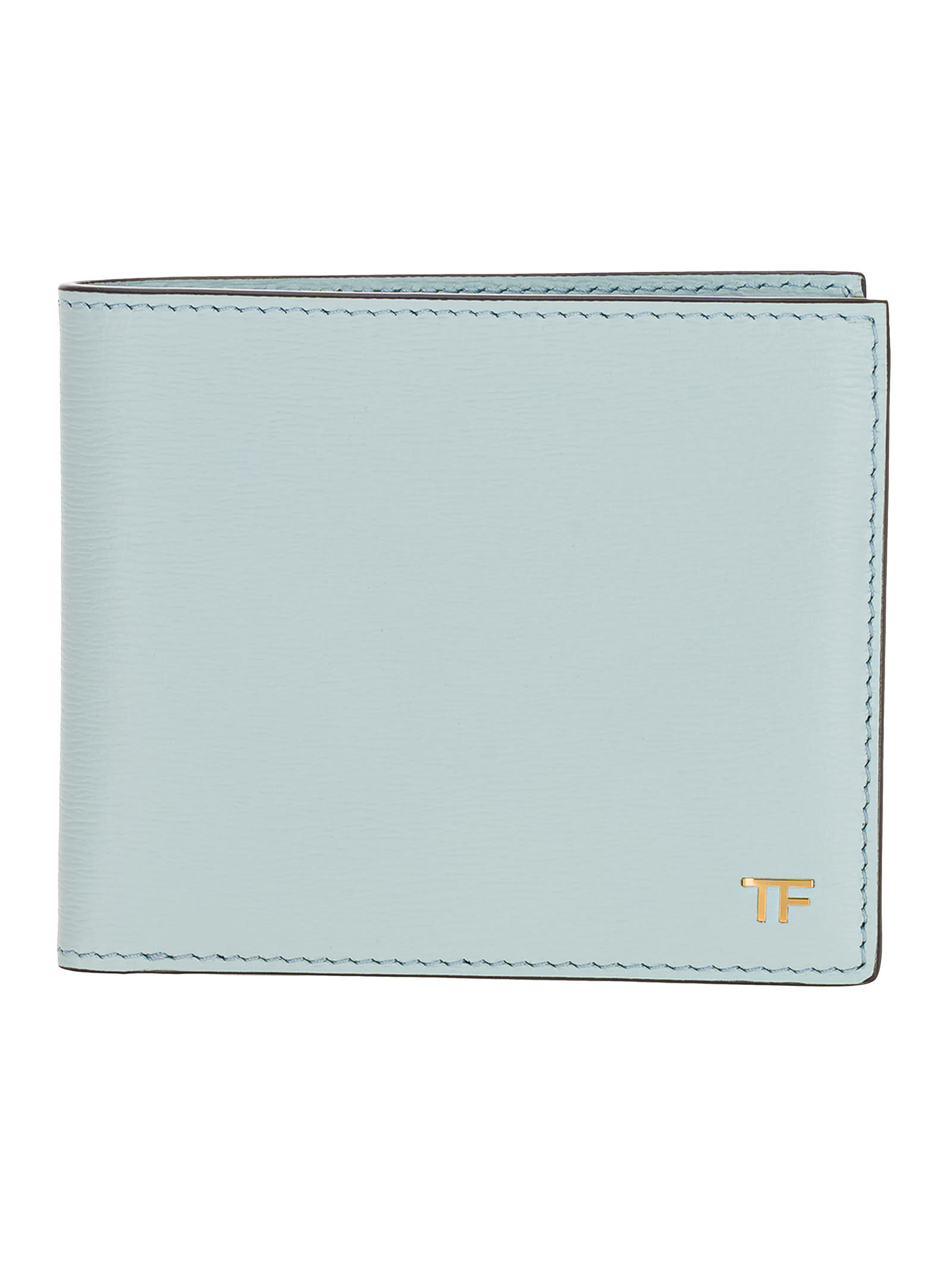 Tom Ford Bifold Wallet In Ice Blue