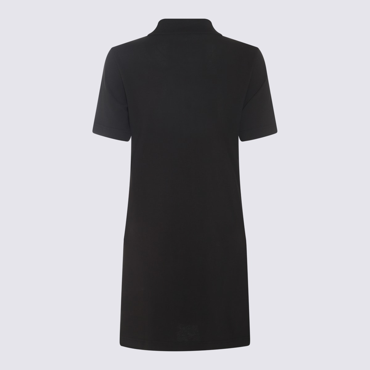 Shop Kenzo Black Cotton Polo Dress