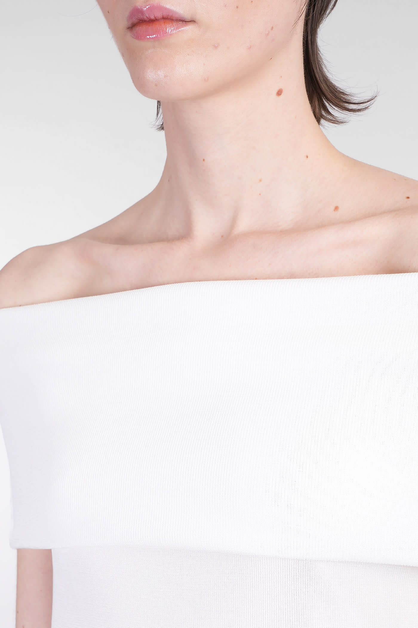 Mvp Wardrobe Topwear In White Viscose