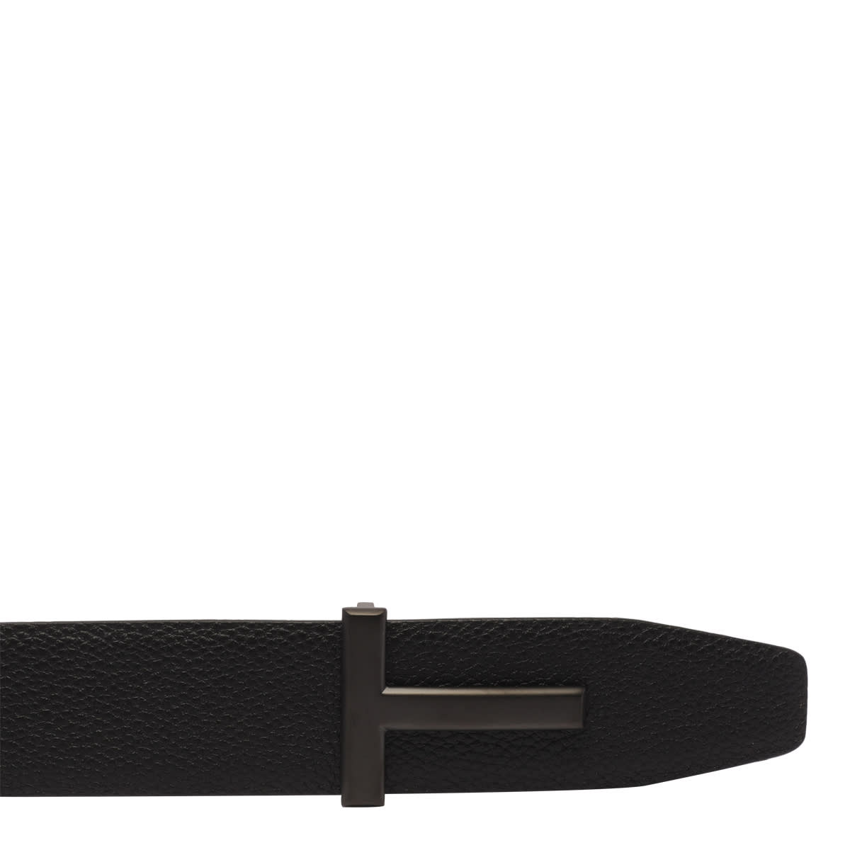 Shop Tom Ford T Icon Belt In Black