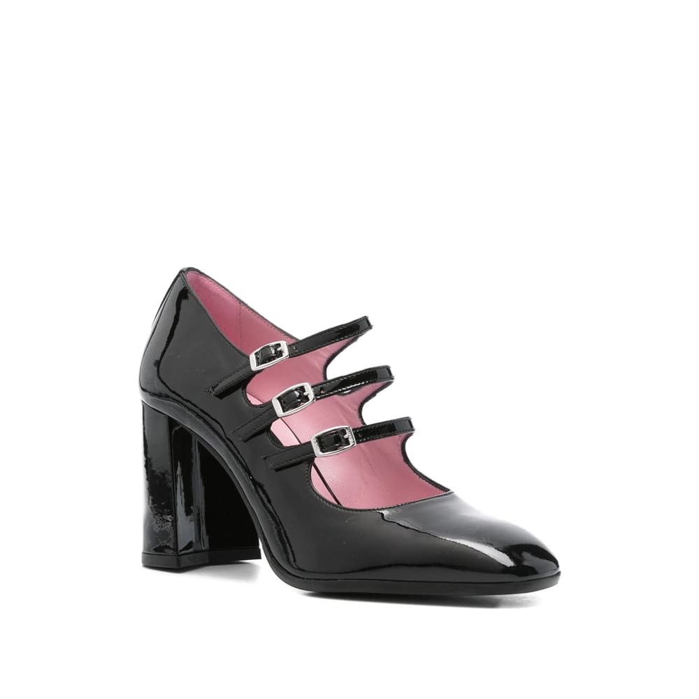 Carel Keel Patent Leather Pumps In Black