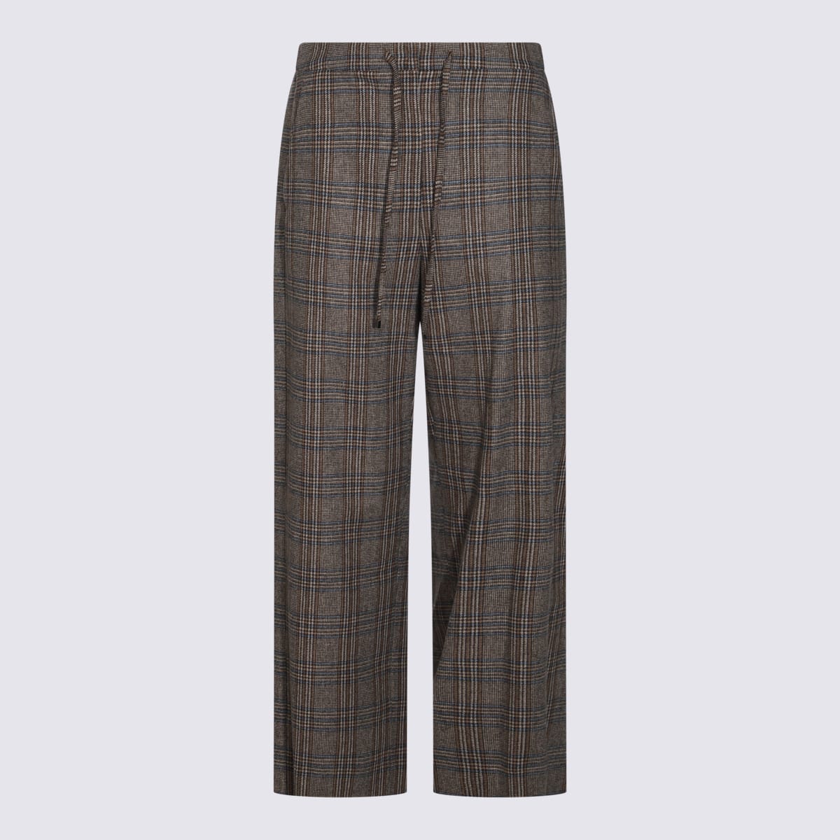 'S Max Mara Dark Grey Wool Pants