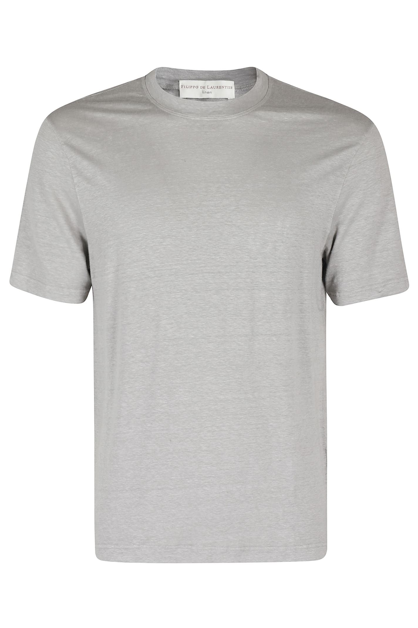 Filippo De Laurentiis Tshirt Mm Lino Stretch