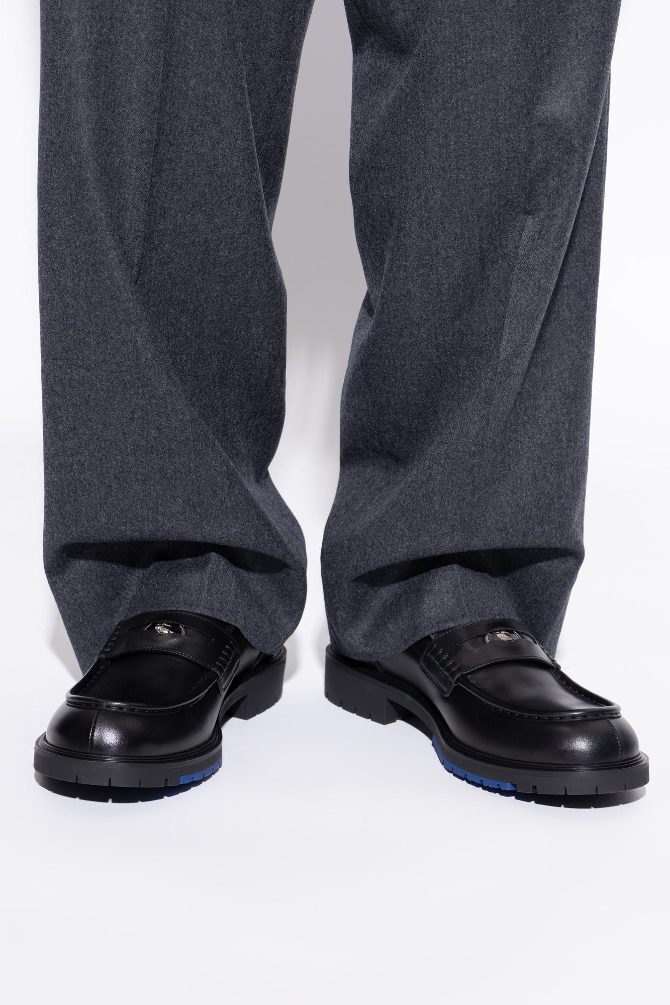 Burberry Rogue Loafers In Black