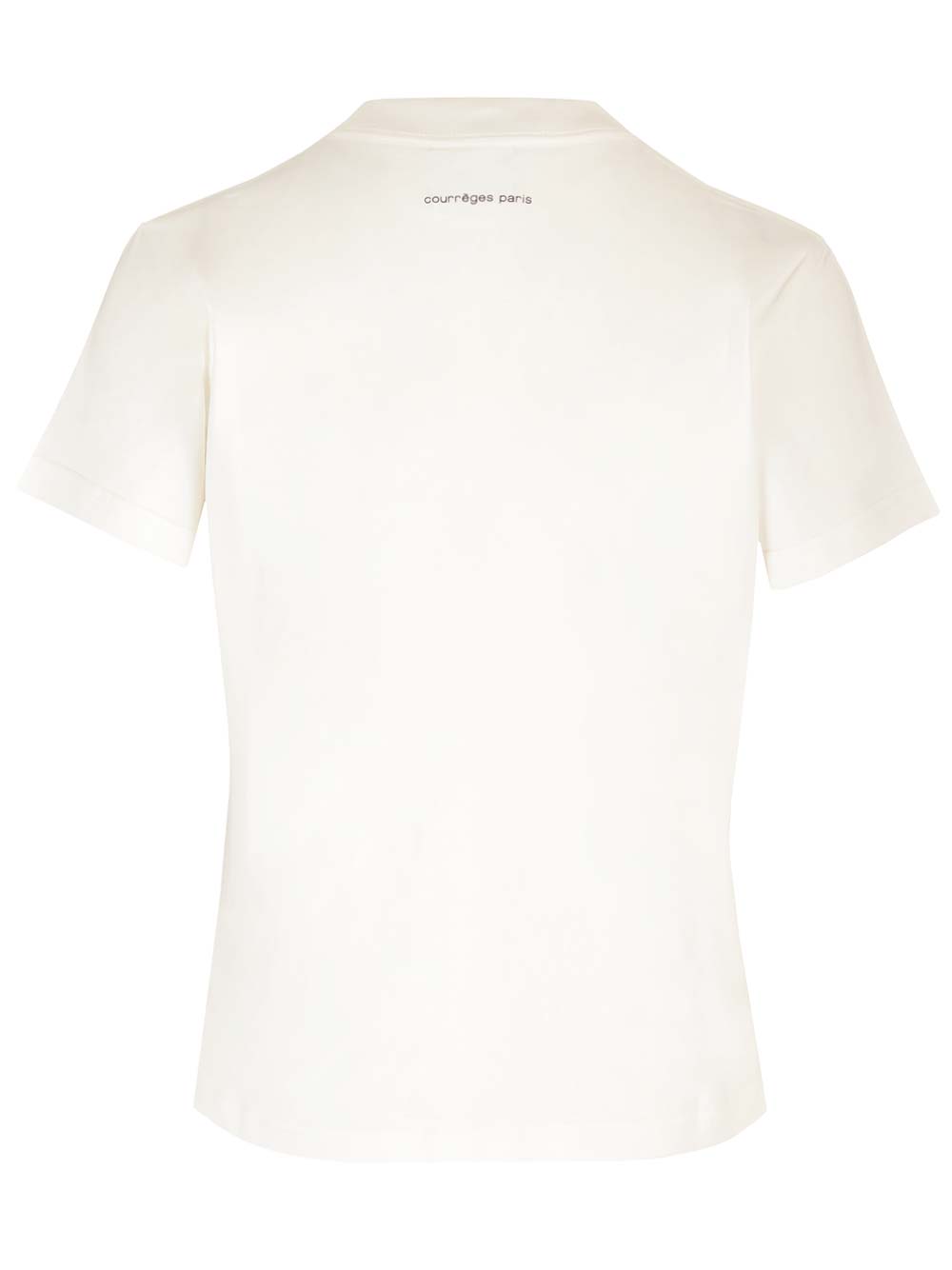 Shop Courrèges Heritage T-shirt In White