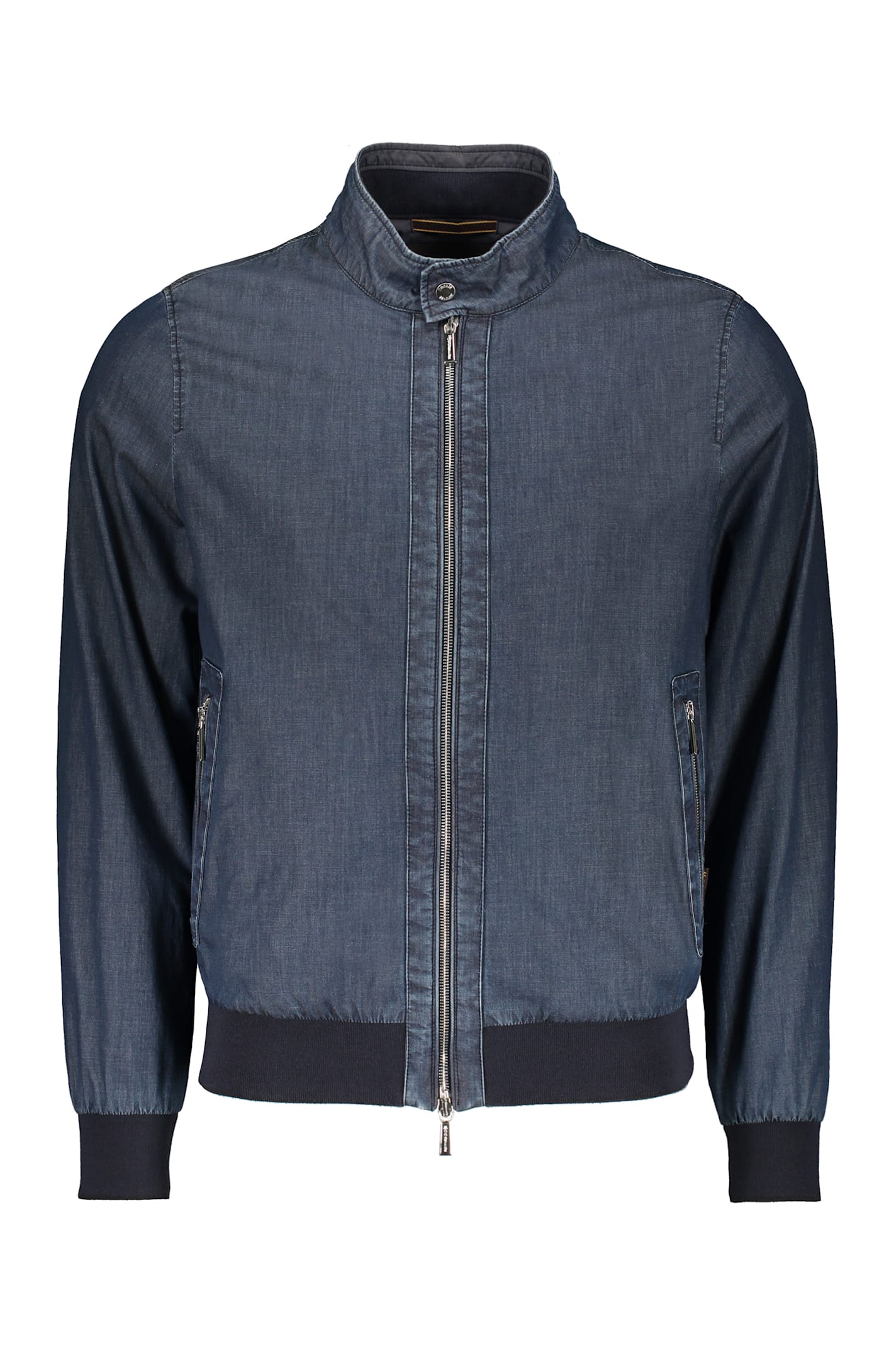 Bomber Jacket In Technical Fabric