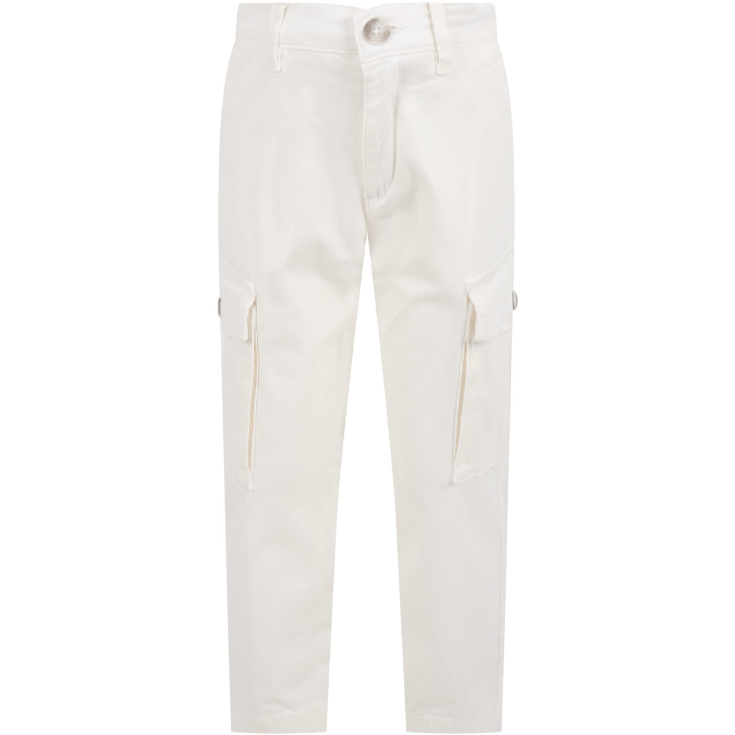 Fay Ivory Trousers For Boy