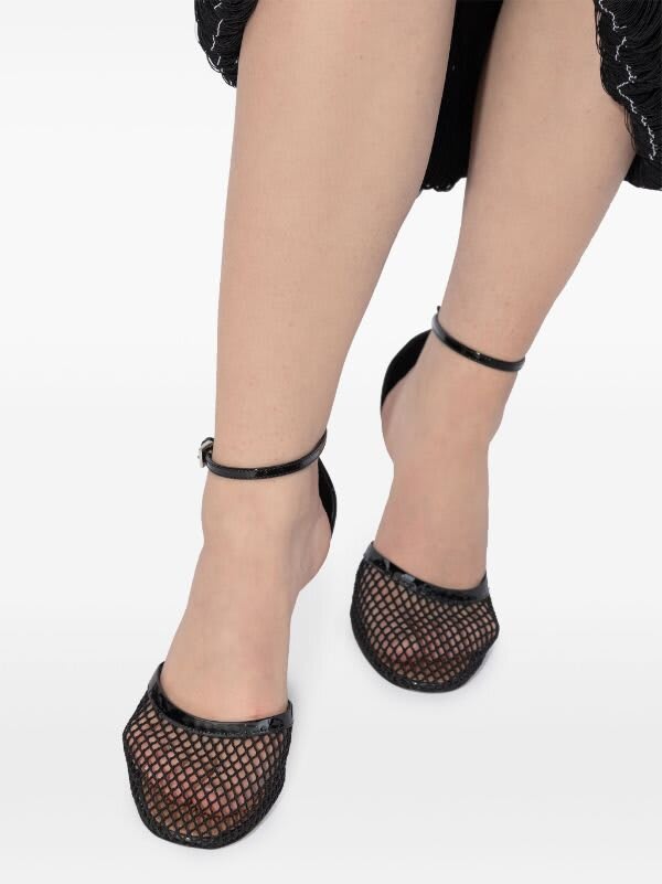 Alaïa High-heel Mesh Pumps In Black