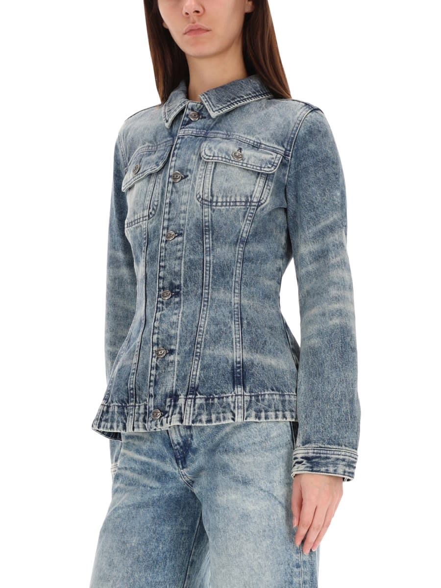 Diesel Jacket D-katerin-fsh In Blue