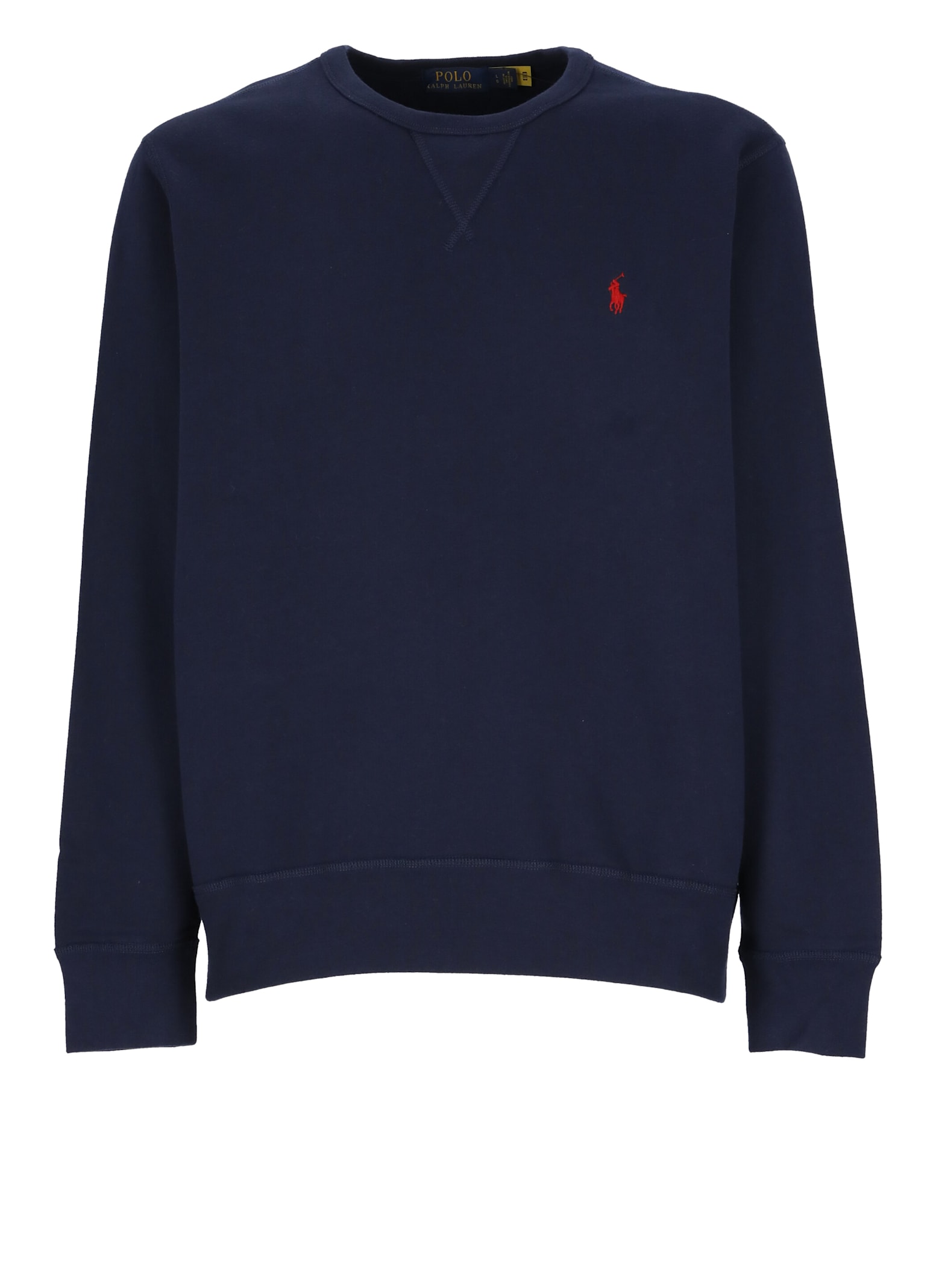 Shop Ralph Lauren Pony Sweatshirt In Blue