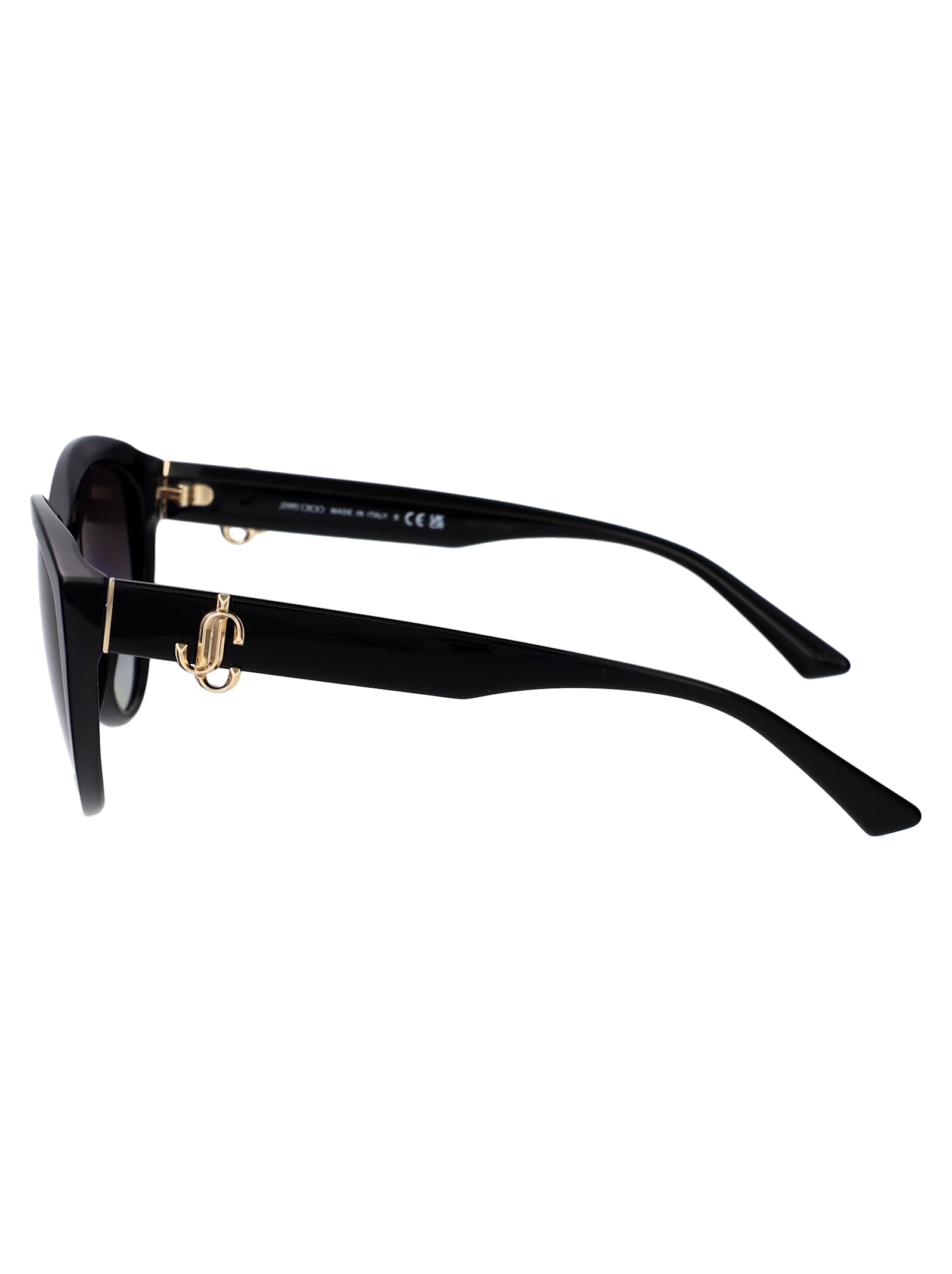 Jimmy Choo 0jc5007 Sunglasses In 50008g Black