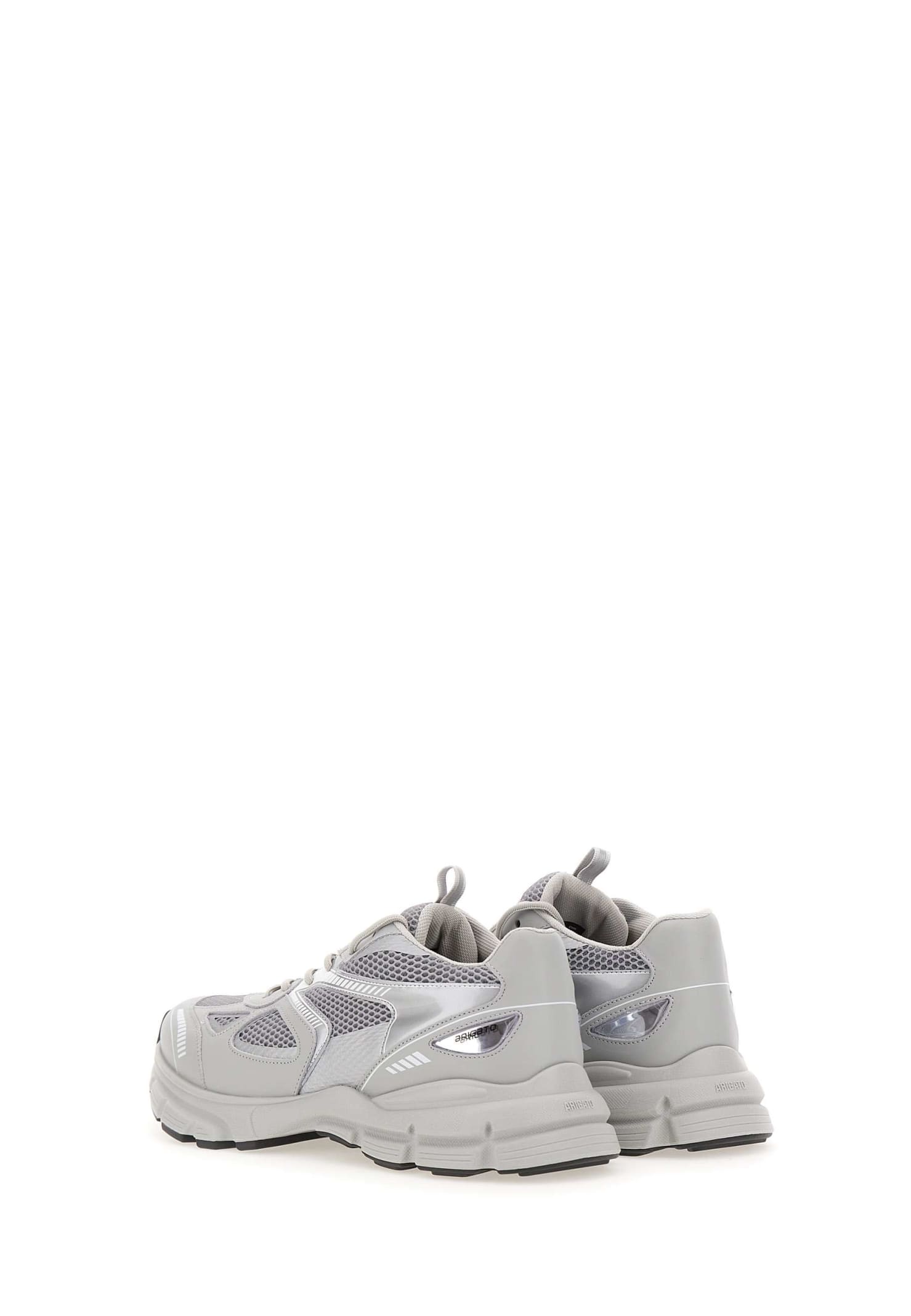Shop Axel Arigato Marathon Runner Sneakers In Grey