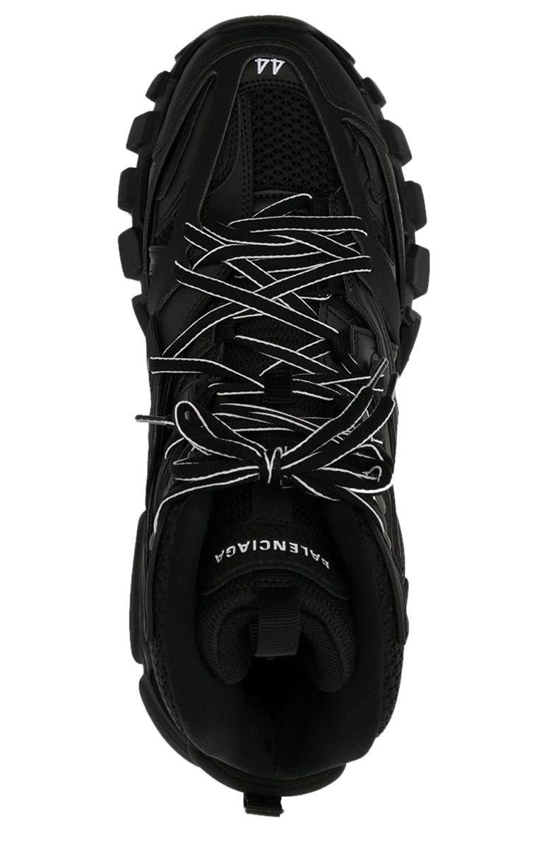 Shop Balenciaga Track Hike Sneakers In Black