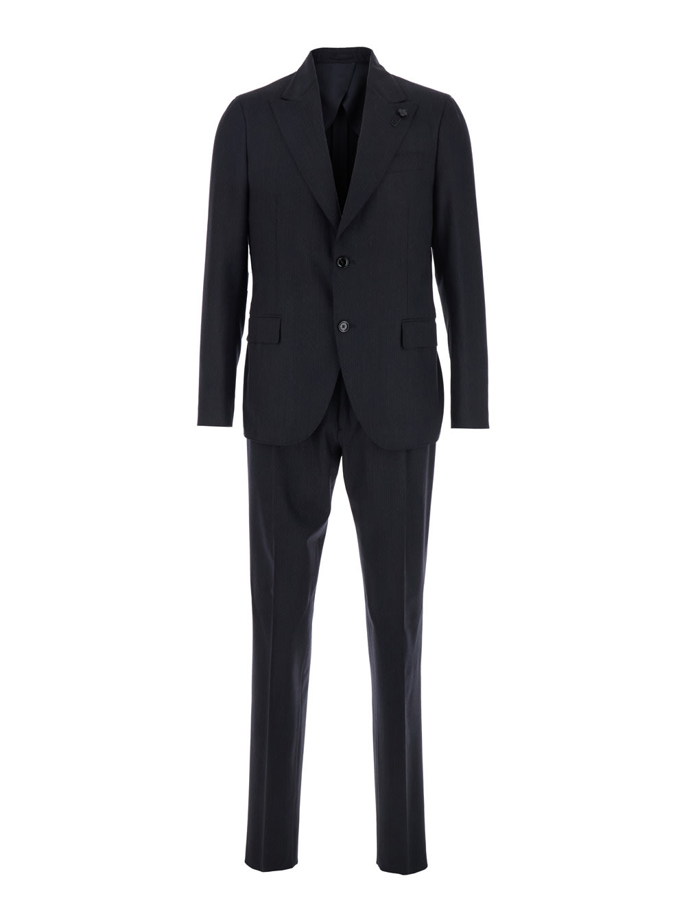 Giacca Monopetto + Pantalone Lana Stretch