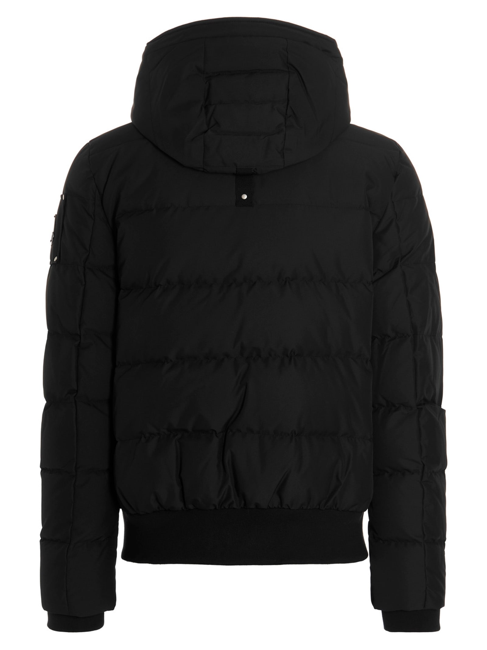 Moose Knuckles Cloud Down Jacket In Black