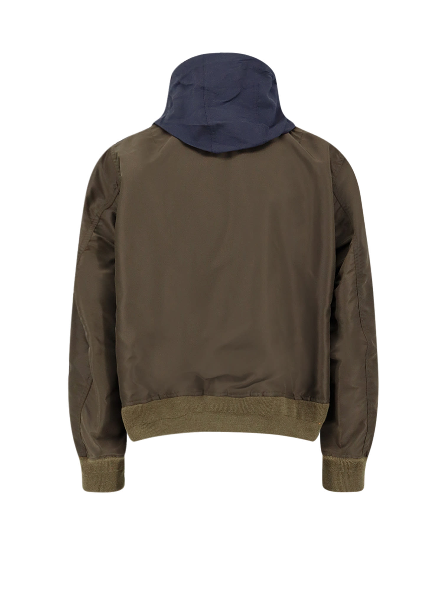 Sacai Nylon Bomber Jacket In Multi