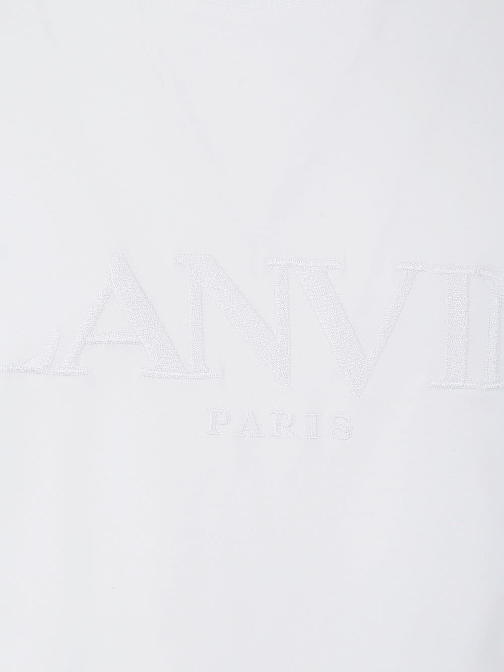 Shop Lanvin Paris Classic T-shirt In Optic White