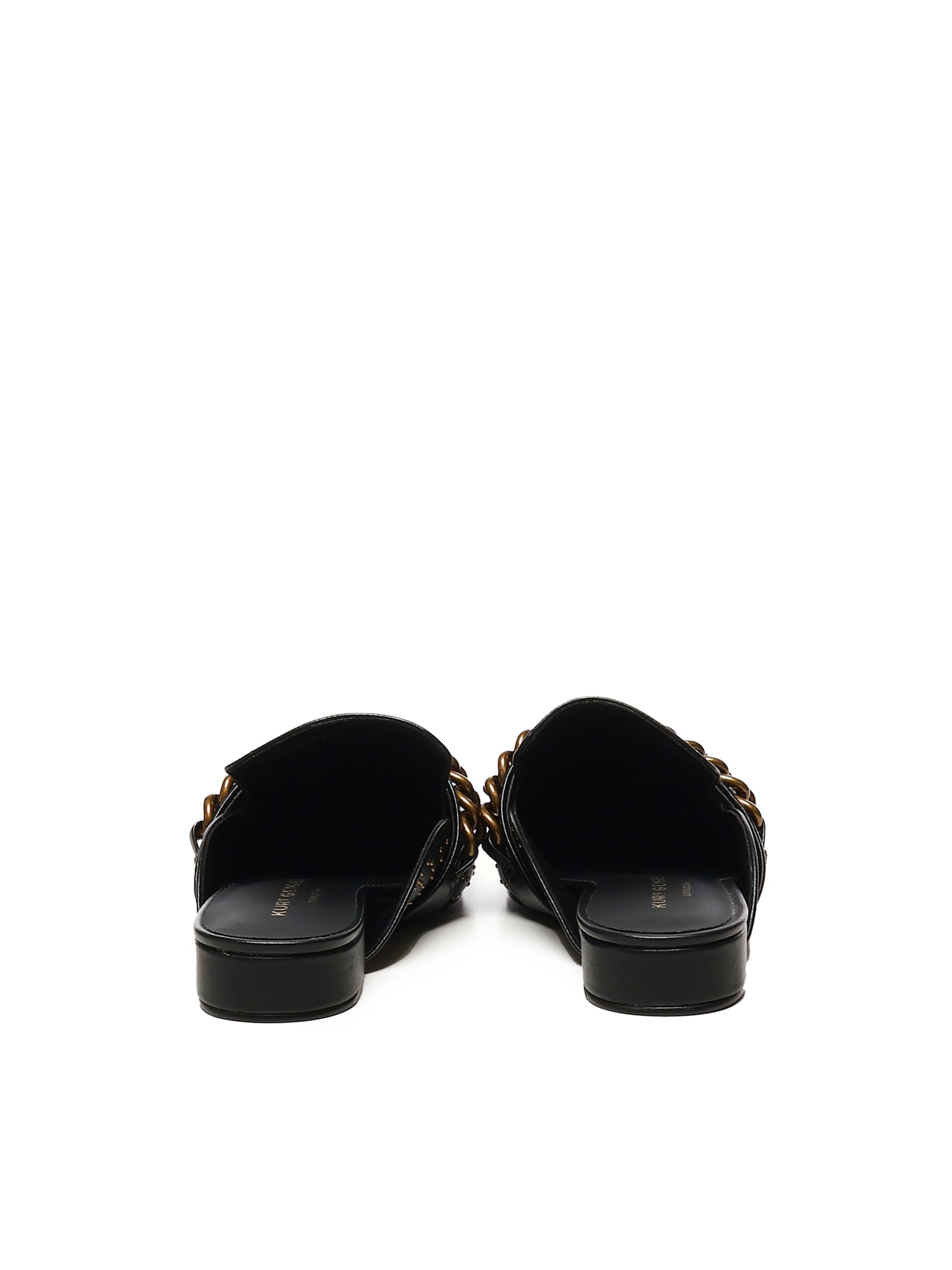KURT GEIGER CHAIN DETAIL CHELSEA MULES