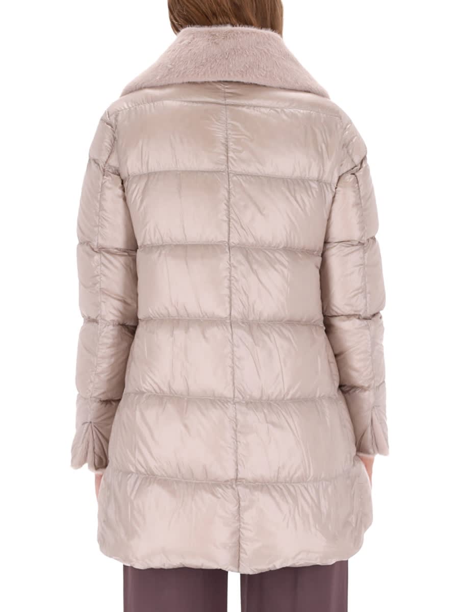 Herno Down Jacket A-shape In Pink