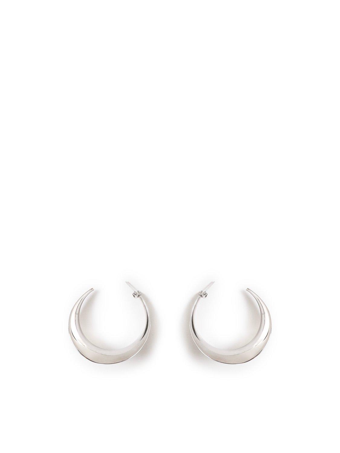Curved Hoop Earrings