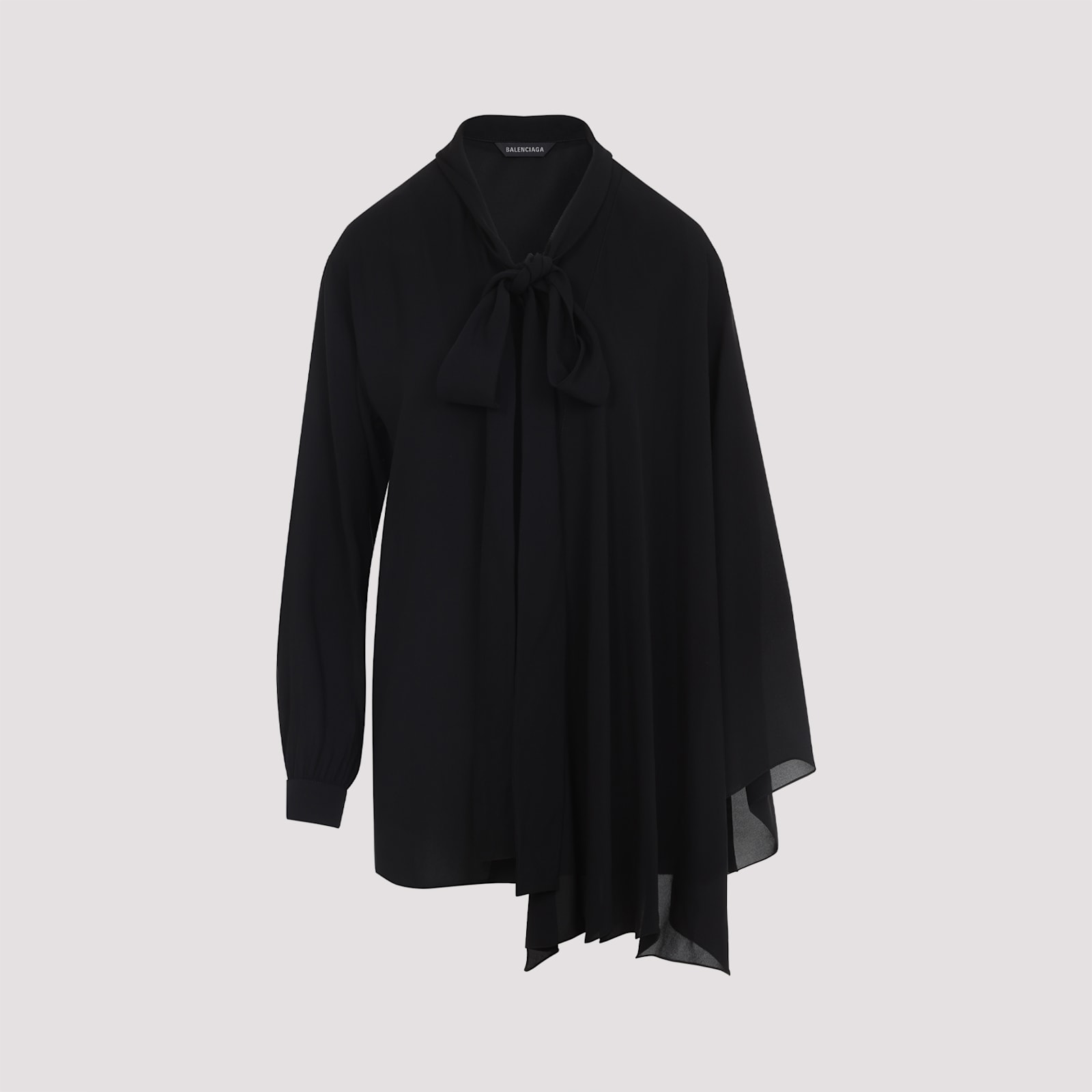 Balenciaga Scarf Blouse