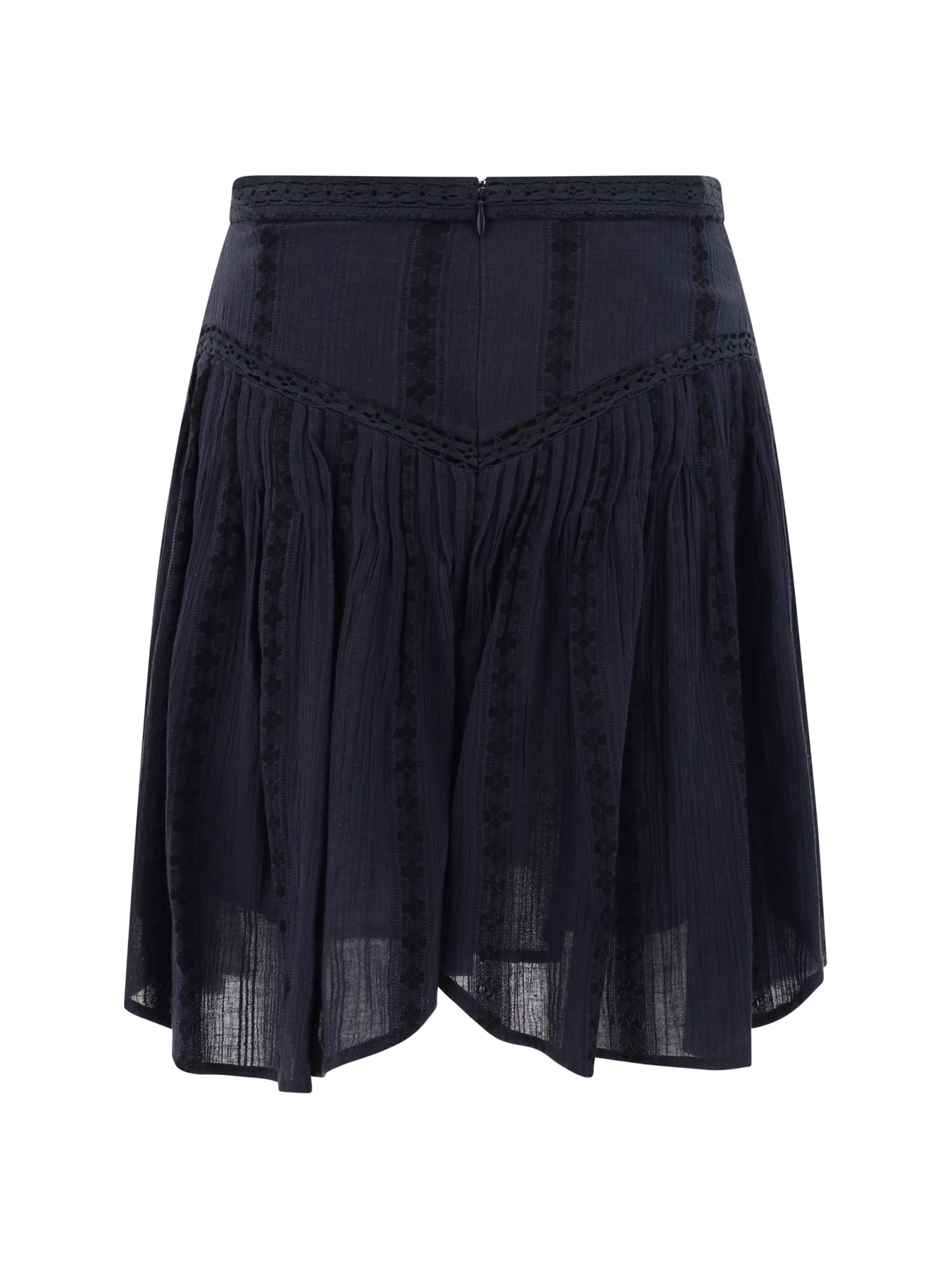 Shop Marant Etoile Jorena Mini Skirt In Black