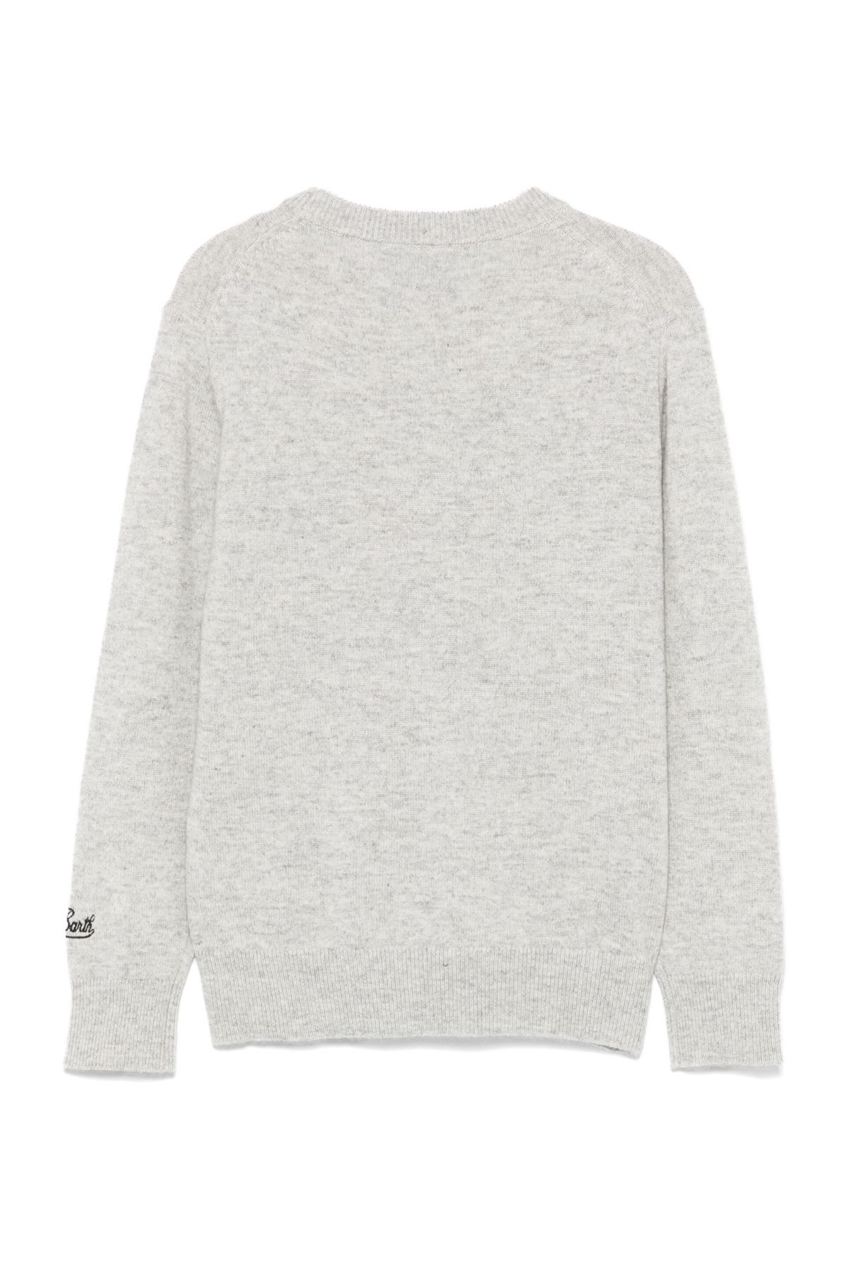 MC2 SAINT BARTH CREWNECK JACQUARD SWEATER 