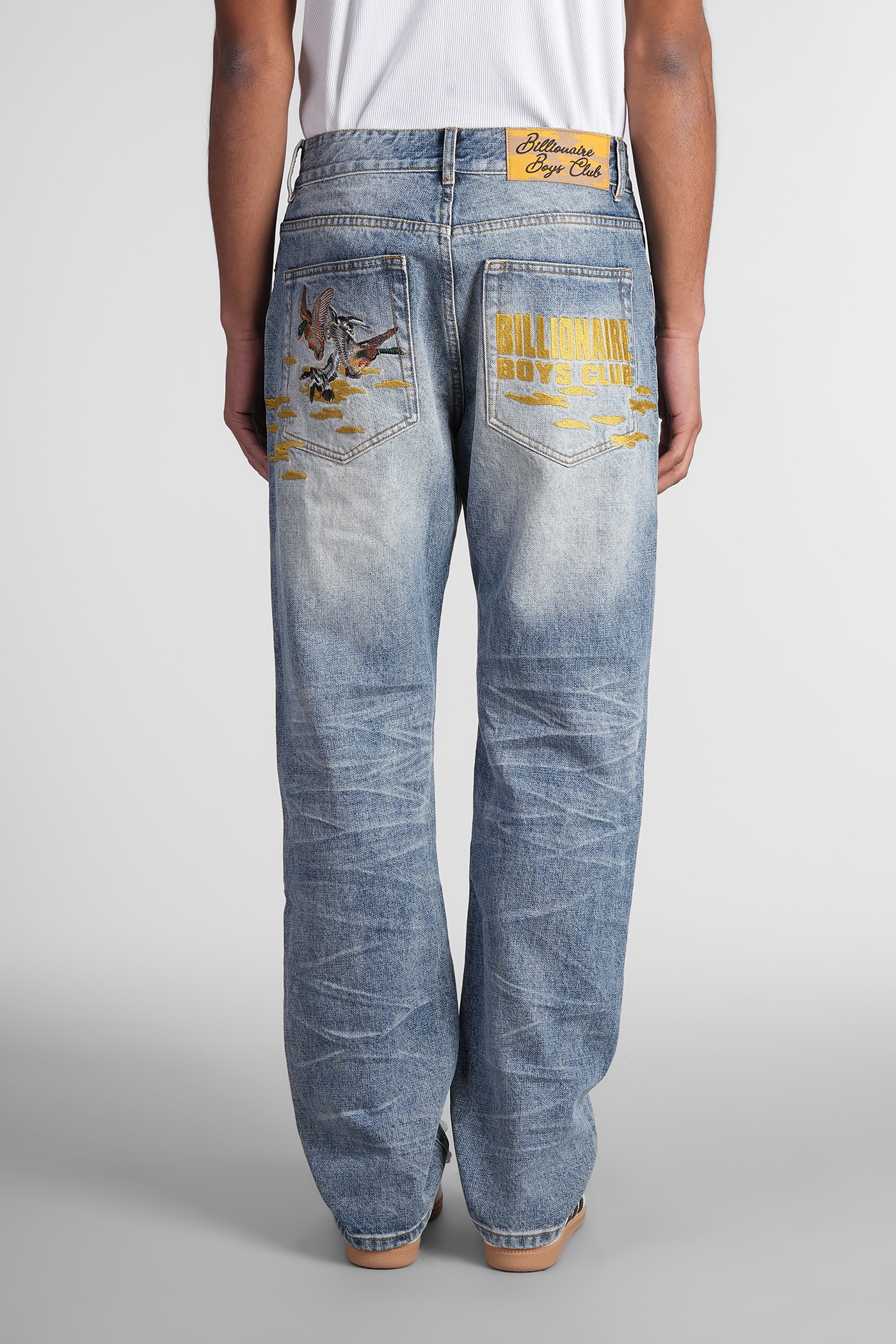 Billionaire Boys Club Jeans In Blue Cotton In Blue