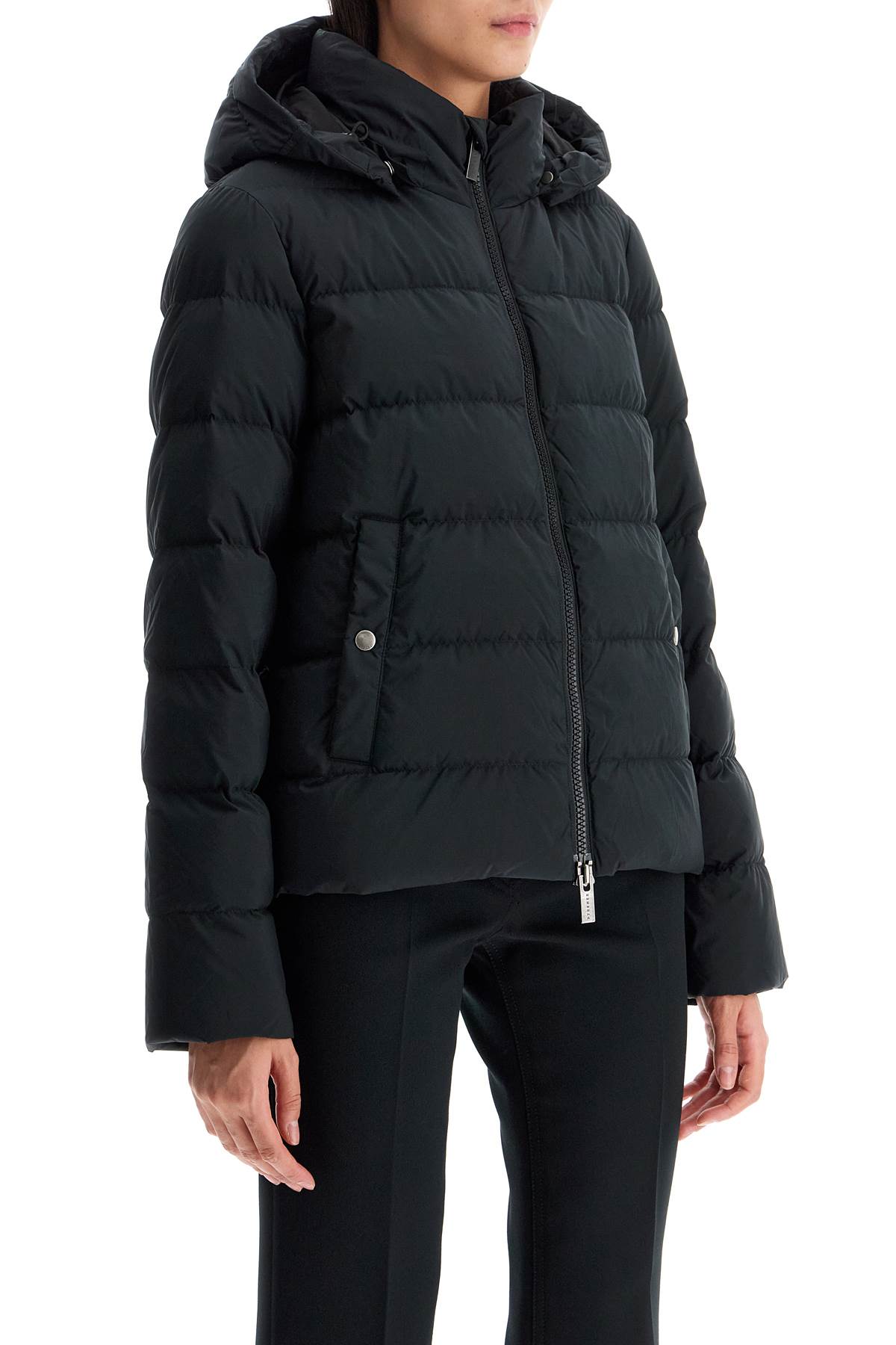 Shop Pyrenex Down Feather Puffer In Black (black)