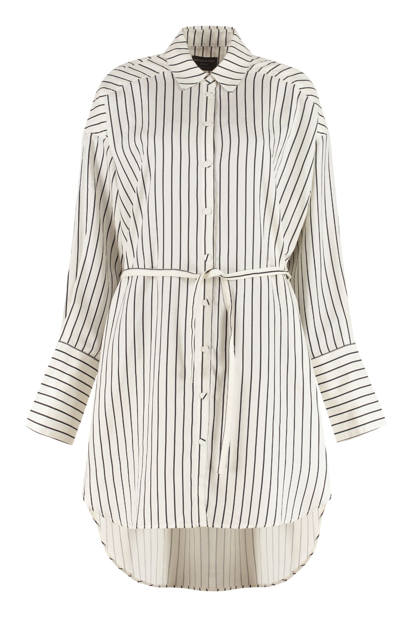 Mother Of Pearl Parker Striped Long Shirt
