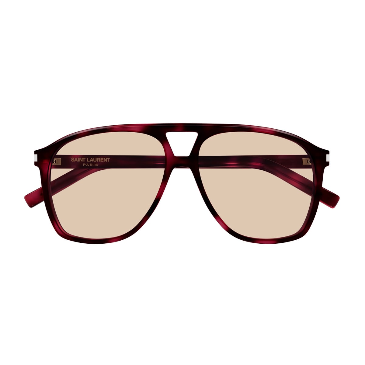 Saint Laurent Sl 596 Dune Linea Corner Angle 003 Havana Brown Sunglasses
