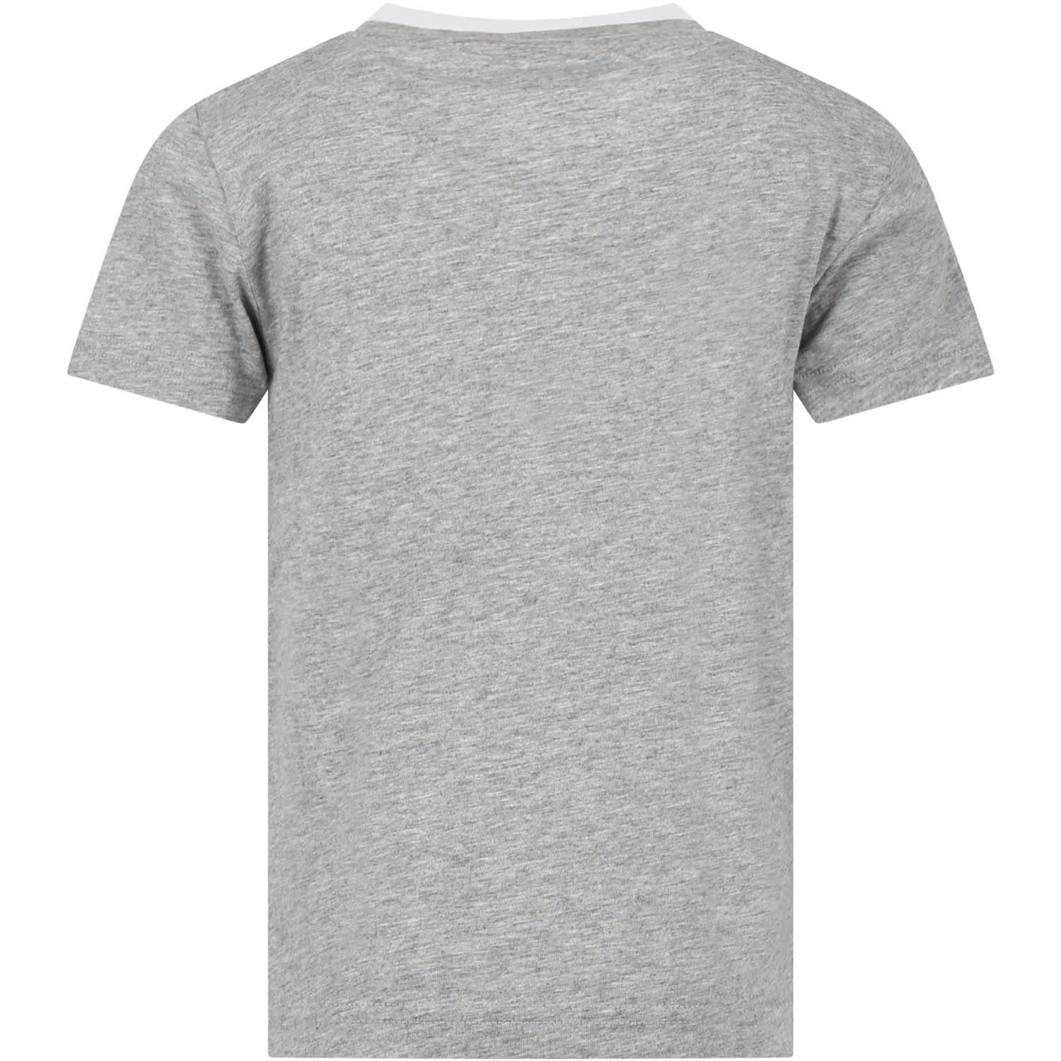 Shop Levi's Grey T-shirt For Kids With Logo
