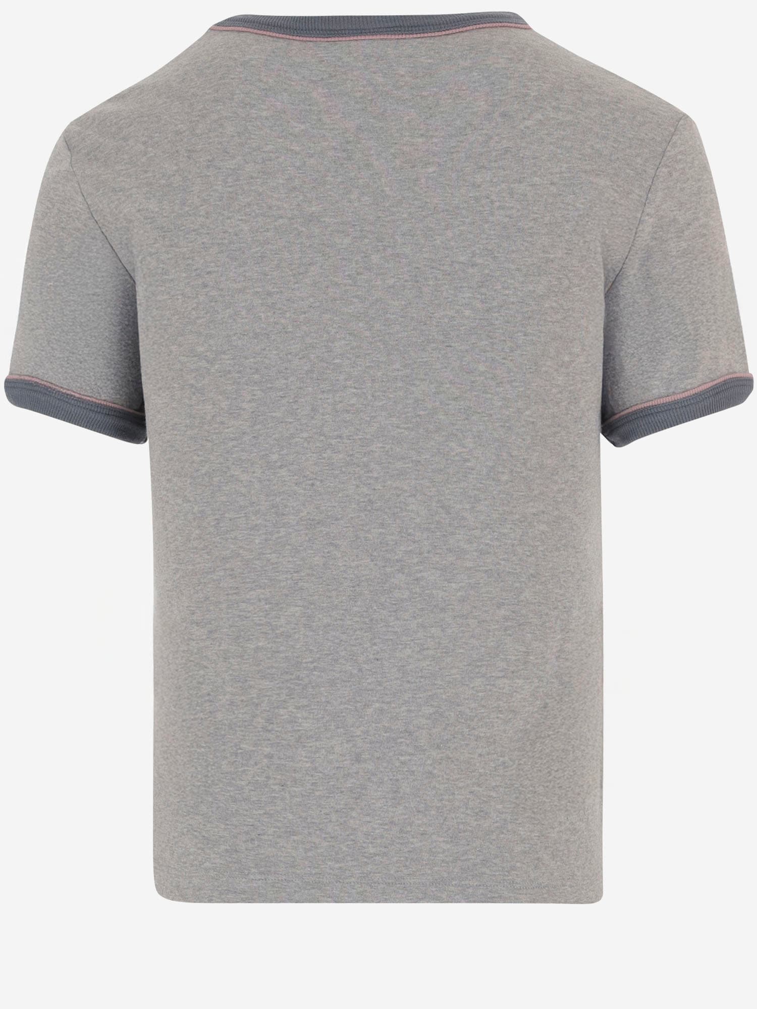 Chloé Baby Fit Logo T-shirt In Cotton Jersey In Gray