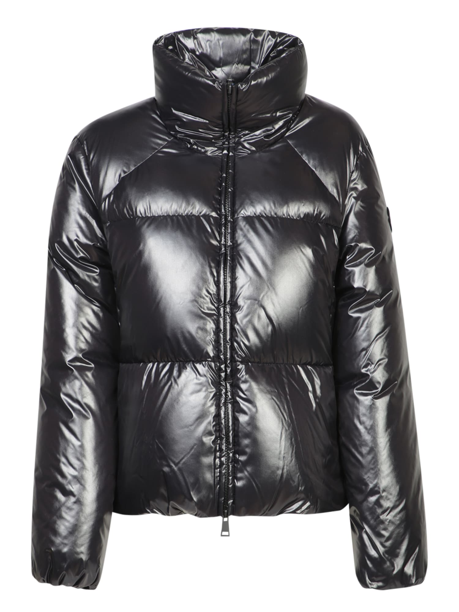 Shop Moncler Breteuil Black Jacket