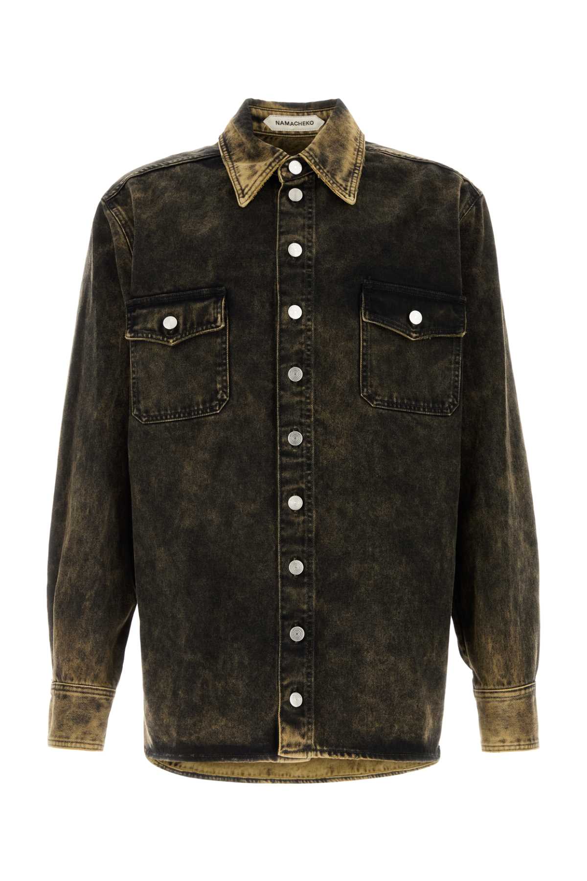 Black Denim Hank Shirt