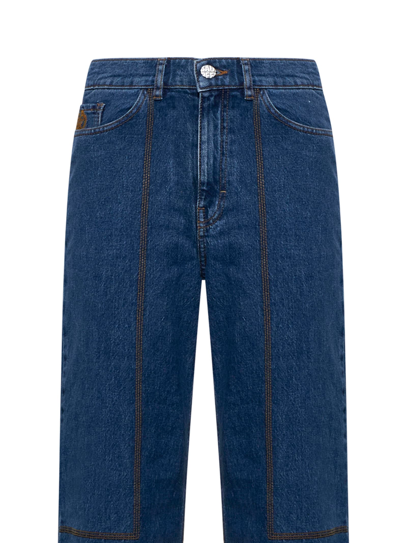 Shop Baum Und Pferdgarten Jeans In Classic Blue Denim