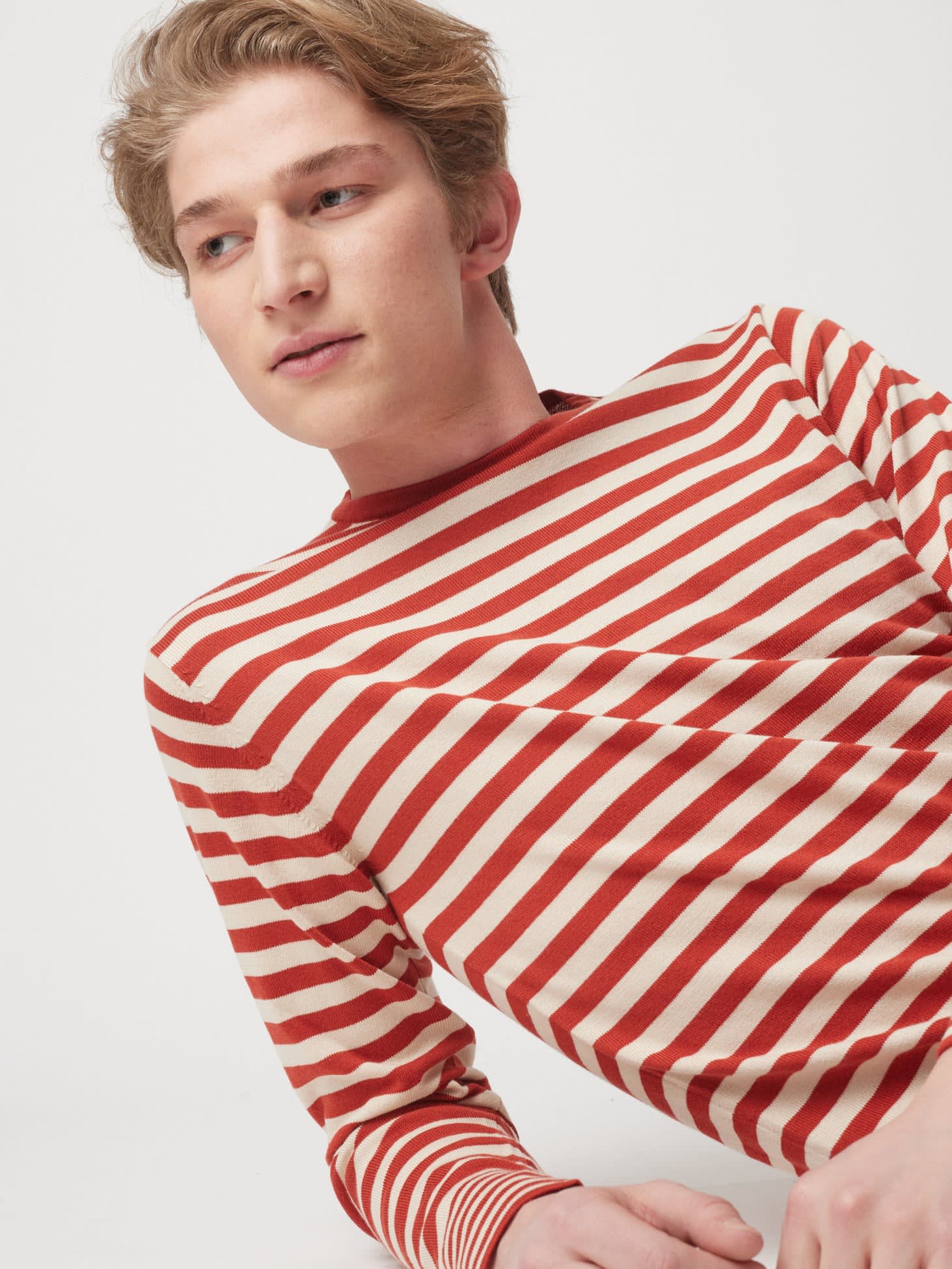 Shop Doppiaa Aalfeo Striped T-shirt